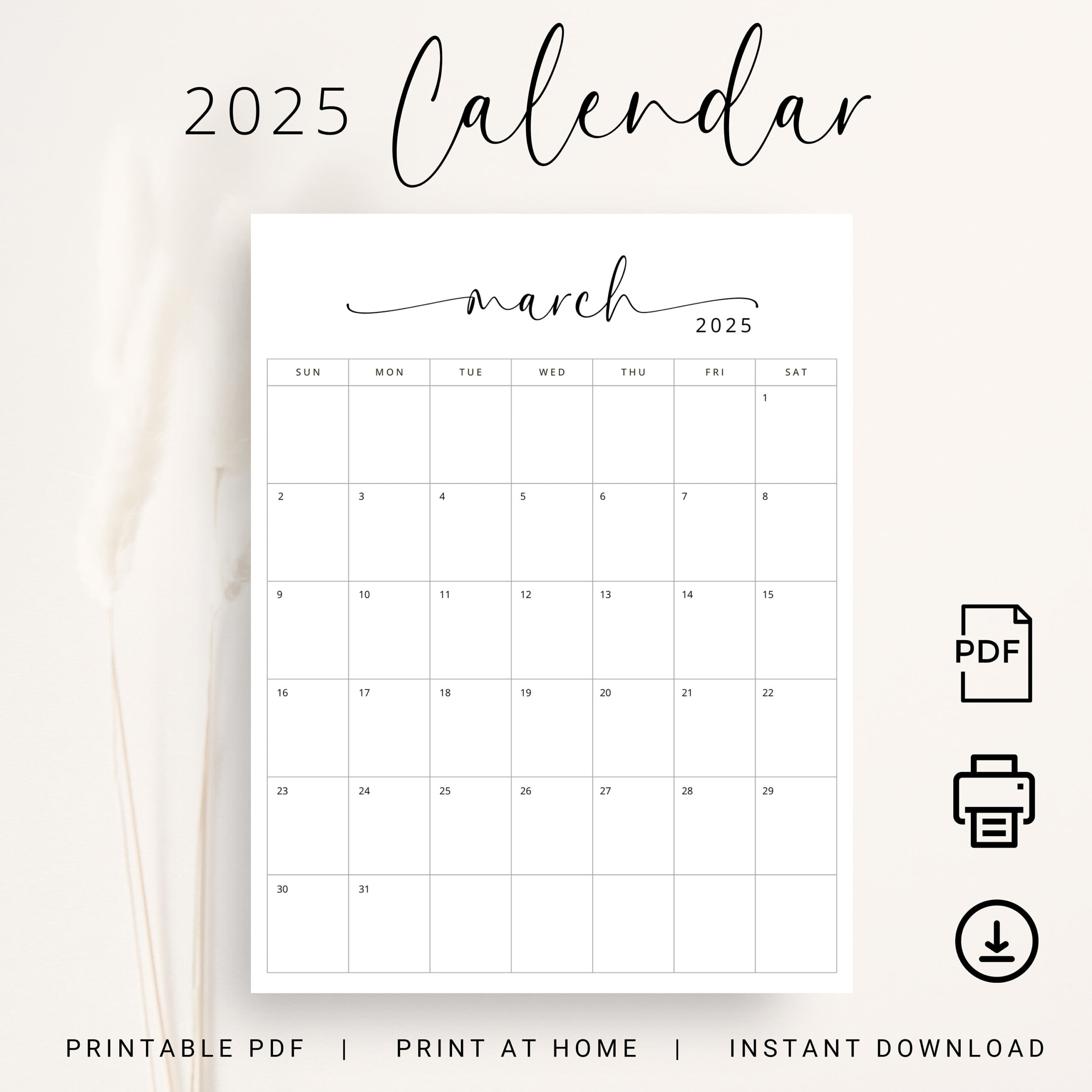 2025 Kalender 2025 Monatsplaner Vertikal Sonntag &amp;amp; Montag Start inside Printable Calendar 2025 Monthly