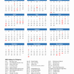 2025 Philippines Calendar With Holidays For Free Printable 2025 Calendar With Holidays