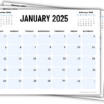 2025 Printable Calendars (56 Free Pdf Printables) For 2025 Printable Calendar By Month