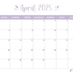 April 2025 Calendars   107 Free Printables | Printabulls In April 2025 Printable Calendar