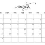 August 2025 Calendars   107 Free Printables | Printabulls In Large Print August 2025 Calendar Printable