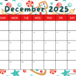 December 2025 Calendar (52 Free Pdf Printables) Inside December 2025 Calendar Printable