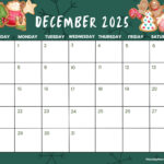 December 2025 Calendar (52 Free Pdf Printables) Intended For December 2025 Calendar Printable