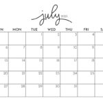 July 2025 Calendars   107 Free Printables | Printabulls For Printable Calendar July 2025