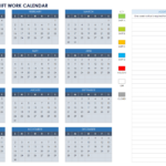 15 Free 2025 Monthly Calendar Templates | Smartsheet Intended For  Calendars 2025 | CalendarCrazePrint.Com