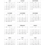 2024 2025 Calendar Printables | Free Pdf Throughout August 2024 May 2025 Calendar Printable | CalendarCrazePrint.Com