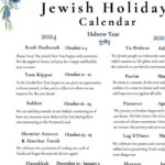 2024 2025 New Jewish Holiday Calendar Hebrew Calendar 5785 Rosh Hashanah  Hanukkah   Etsy Denmark Pertaining To  Calendars 2025 | CalendarCrazePrint.Com