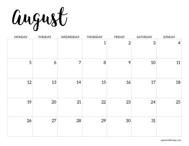 Free Printable Calendar August 2024-June 2025 | Calendars 2025