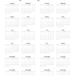 2024 2025 Two Year Calendars   10 Free Printables | Printabulls For 2 Year Calendar 2024 And 2025 Printable | CalendarCrazePrint.Com