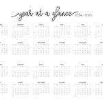 2024 2025 Two Year Calendars   10 Free Printables | Printabulls Pertaining To 2024 Calendar 2025 Printable Monthly  | CalendarCrazePrint.Com