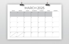 2025 11 X 17 Inch Calendar Template Instant Download Thin Sans throughout 2025 Printable Calendar 11×17  | CalendarCrazePrint.Com