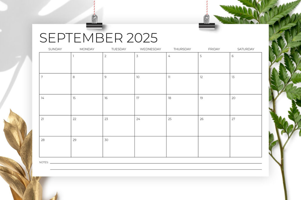 2025 11X17 Calendar Template In 11X17 2025 Calendar Printable | CalendarCrazePrint.Com