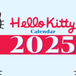 2025   Calendar   Hello Kitty   Template  Kjc.creativedesigns For Printable Hello Kitty Calendar 2025 | CalendarCrazePrint.Com