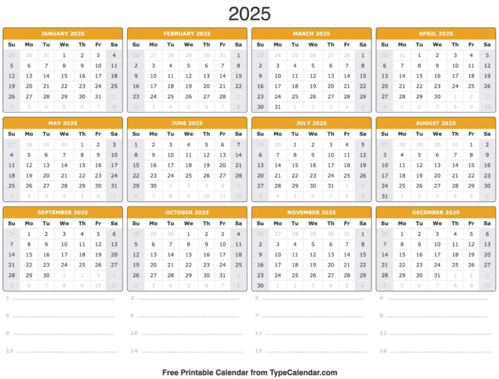 Julian Calendar Printable 2025 | Calendars 2025