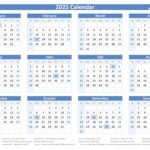 2025 Calendar With Holidays (Us Federal Holidays) Inside  Calendars 2025 | CalendarCrazePrint.Com