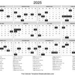 2025 Calendar With Regard To  Calendars 2025 | CalendarCrazePrint.Com