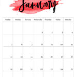 2025 Printable Calendar   Watercolor   Paper Trail Design With 2025 Printable Calendar By Month Vertical  | CalendarCrazePrint.Com