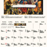 2025 Promotional Calendar | Catholic Art Bilingual | Low As 65¢ Regarding Lenten Calendar 2025 Printable  | CalendarCrazePrint.Com