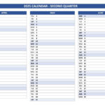 2025 Quarterly Calendar To Print Inside 2025 Calendar Printable Quarterly | CalendarCrazePrint.Com