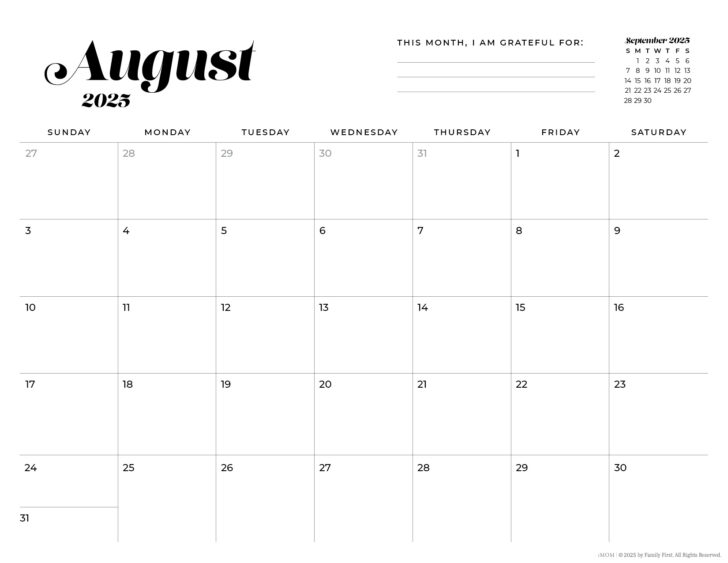 2025 Printable Vertical Calendar | Calendars 2025