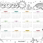 2025 Year Calendars   70 Best Printables   World Of Printables In  Calendars 2025 | CalendarCrazePrint.Com