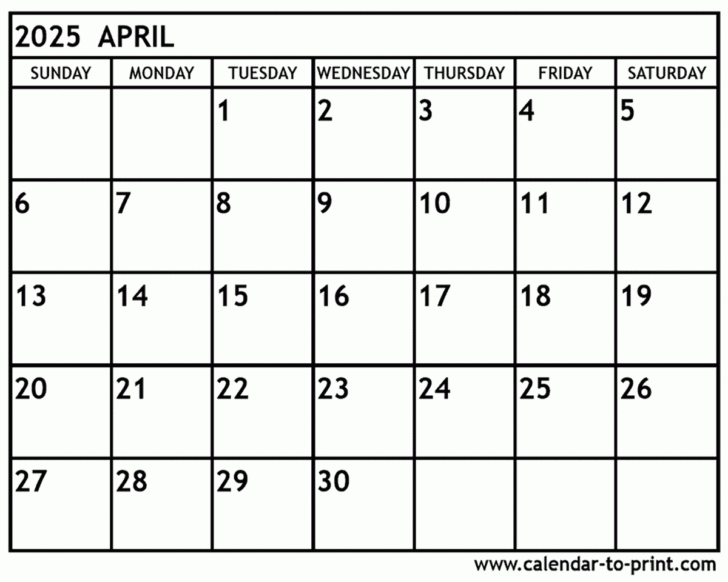 Printable March April 2025 Calendar | Calendars 2025