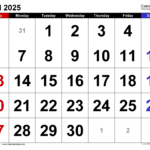 April 2025 Calendar | Templates For Word, Excel And Pdf Intended For 2025 Printable Calendar By Month April  | CalendarCrazePrint.Com