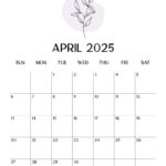 April 2025 Calendars   107 Free Printables | Printabulls With Regard To  Calendars 2025 | CalendarCrazePrint.Com