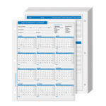 Attendance Calendar Year Of 2025   Bulk And Wholesale   Fine Cardstock For Employee Attendance Calendar 2025 Printable  | CalendarCrazePrint.Com