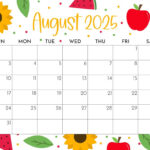 August 2025 Calendars   107 Free Printables | Printabulls In Printable August Calendar 2025 | CalendarCrazePrint.Com