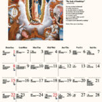 Catholic Inspiration (Spanish English Bilingual) Inside Church Calendar 2025 Printable  | CalendarCrazePrint.Com