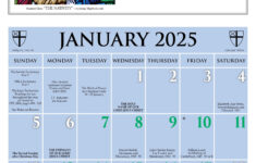 Churchpublishing: 2025 Episcopal Church Year Guide Kalendar with regard to  Calendars 2025 | CalendarCrazePrint.Com