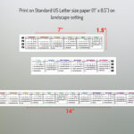 Desktop Calendar Strip, 2025 Mini Calendar, Printable Keyboard Inside 2025 Printable Calendar Strip  | CalendarCrazePrint.Com