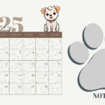 Dog Themed 2025 Calendarceejhay1002   Raket.ph Throughout Printable Dog Calendar 2025  | CalendarCrazePrint.Com