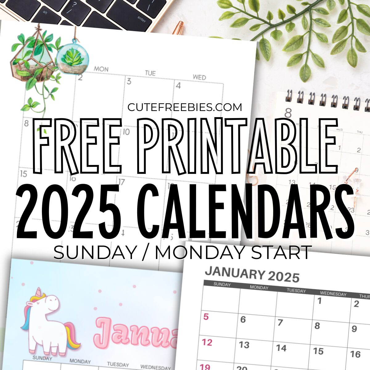 Download 2025 Printable Calendar Templates And 2025 Planners for Calendars 2025 | CalendarCrazePrint.Com