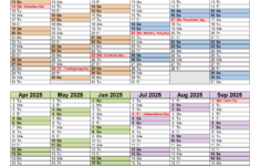 Fiscal Calendars 2025 – Free Printable Word Templates throughout Printable Federal Pay Period Calendar 2025 | CalendarCrazePrint.Com