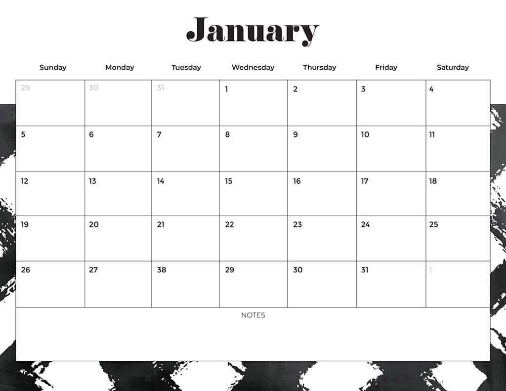 Free 2025 Calendars — 80 Beautiful &amp;amp; Printable Options For You! for Calendars 2025 | CalendarCrazePrint.Com