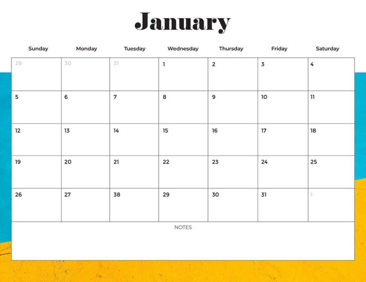 Free 2025 Printable Calendar Template | Calendars 2025