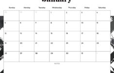 Free 2025 Calendars — 80 Beautiful & Printable Options For You! throughout Free Printable 2025 Calendar No Download | CalendarCrazePrint.Com