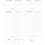 Free Budget Planner Templates | Printable & Fillable With Regard To Printable Budget Calendar 2025 | CalendarCrazePrint.Com