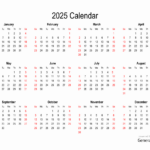 Free Calendar For 2025 Pertaining To Printable Landscape Calendar 2025  | CalendarCrazePrint.Com