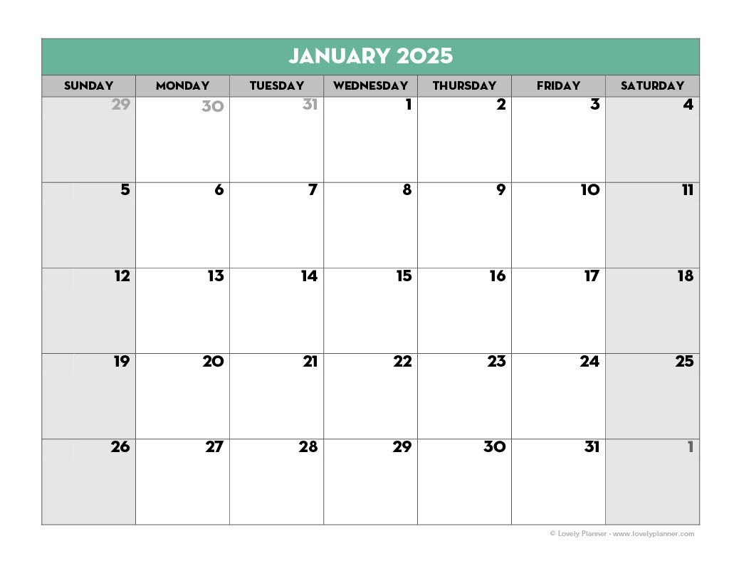 Free Printable 2024-2025 School Calendar - Lovely Planner inside 2024 And 2025 Monthly Calendar Printable | CalendarCrazePrint.Com