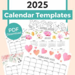 Free Printable 2025 Calendar Year | Homemade Gifts Made Easy In 2025 Printable Calendar Homemade Gifts Made Easy  | CalendarCrazePrint.Com