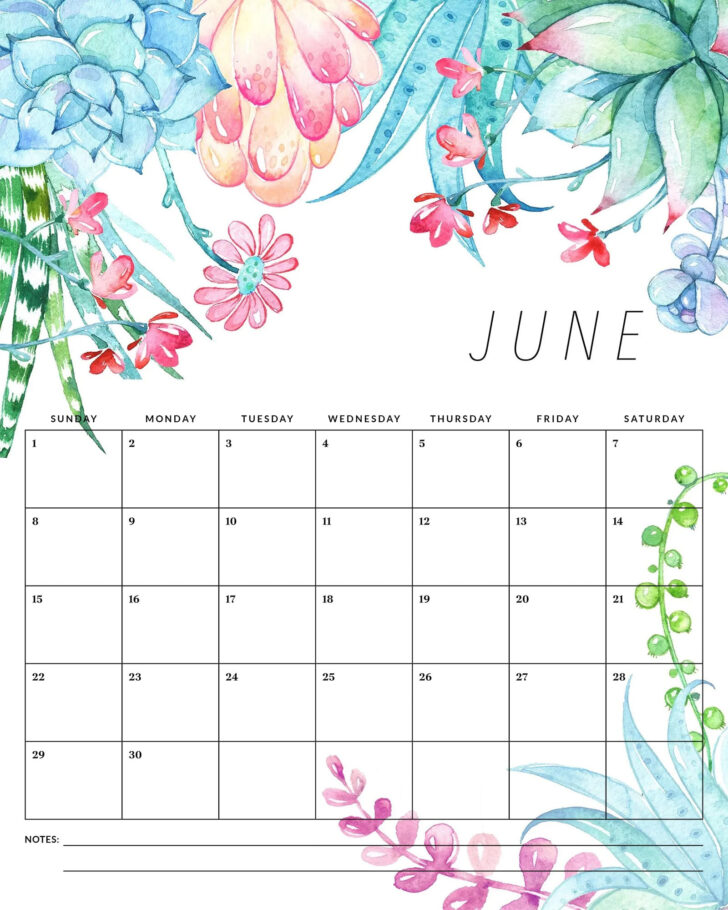 Free Printable Floral Calendar 2025 | Calendars 2025