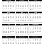 Free Printable 2025 Yearly Calendar – Diy Projects, Patterns Pertaining To Free Printable Yearly Calendar 2025 | CalendarCrazePrint.Com