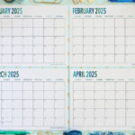 Free Printable Calendar 2025 | Free Organizing Printables For February March April 2025 Calendar Printable  | CalendarCrazePrint.Com