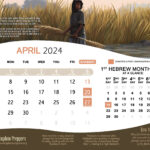 Hebrew Israelite Calendar (2024 2025) — Kingdom Preppers With Hebrew Calendar 2025 Printable  | CalendarCrazePrint.Com