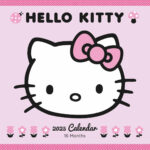 Hello Kitty Calendar 2025 Throughout  Calendars 2025 | CalendarCrazePrint.Com