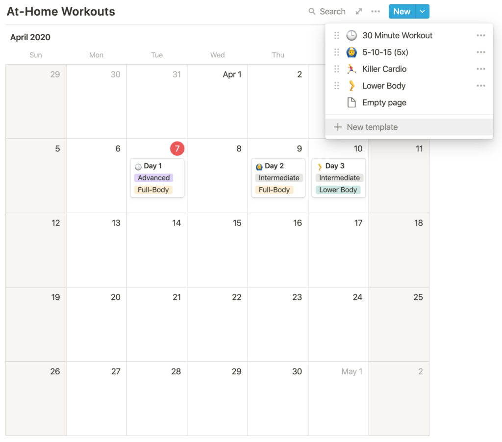 Home 2025 Workout Calendar For Workout Calendar 2025 Printable | CalendarCrazePrint.Com