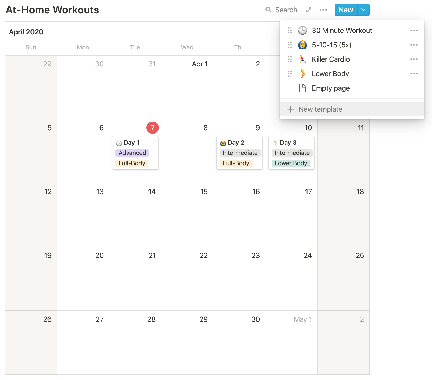 Home 2025 Workout Calendar for Workout Calendar 2025 Printable | CalendarCrazePrint.Com